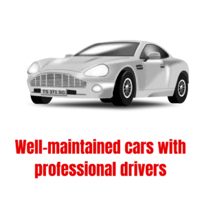 Well Maintain Cars with Professional Drivers