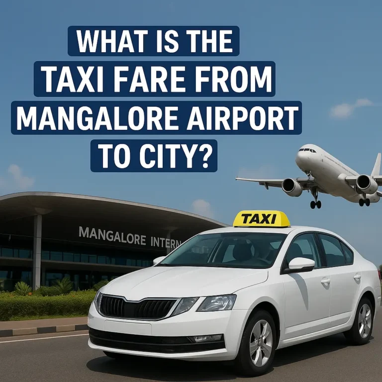What is the Taxi Fare from Mangalore Airport to City