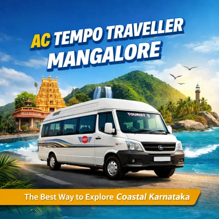 Why an AC Tempo Traveller in Mangalore is the Best Way to Explore Coastal Karnataka
