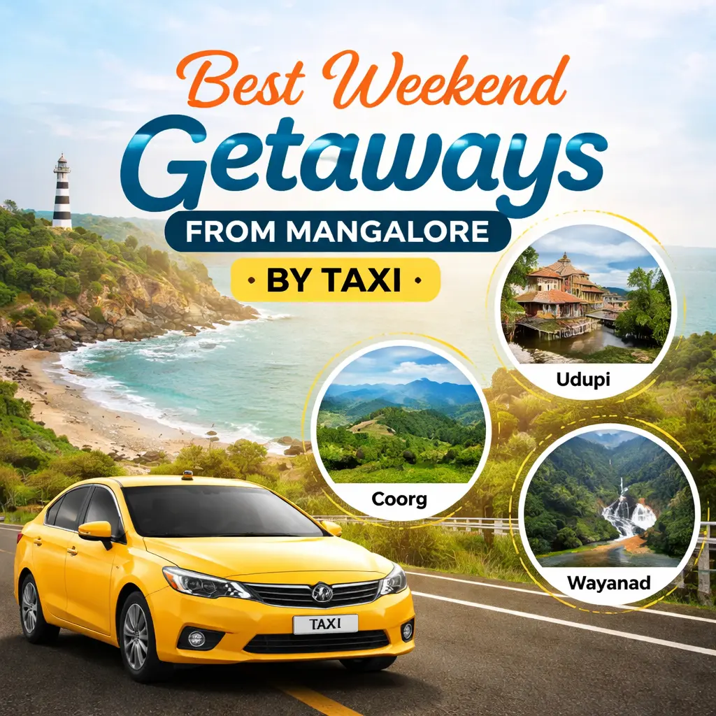 Best Weekend Getaways from Mangalore by Taxi