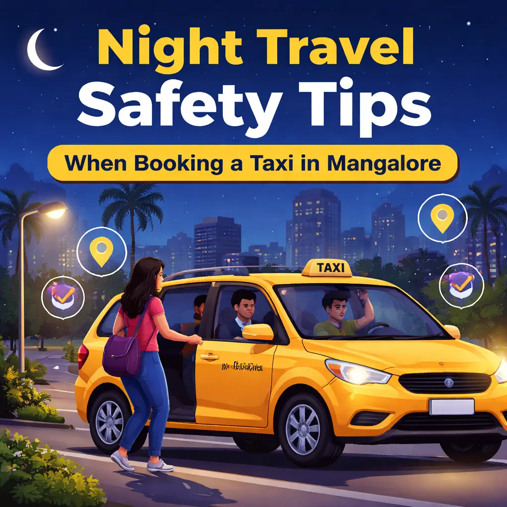 Night Travel Safety Tips in Mangalore A Complete Guide for Secure Taxi Booking