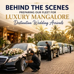 luxury destination wedding arrivals in Mangalore