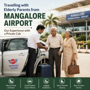Mangalore Airport Taxi for Senior Citizens