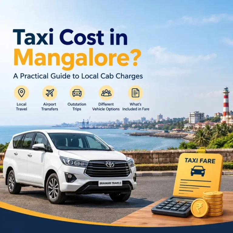 How Much Does a Taxi Cost in Mangalore