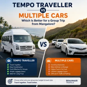 Tempo Traveller vs Multiple Cars Which Is Better for a Group Trip from Mangalore